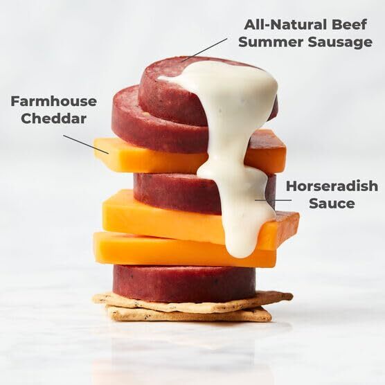 Party-Size Signature Beef Summer Sausage, 26 ounces | Great for Snacking, Gif…