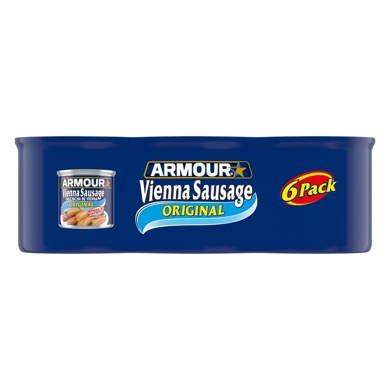Vienna Sausage Canned Links Original Flavor Gluten Free Ready to Eat Snack New