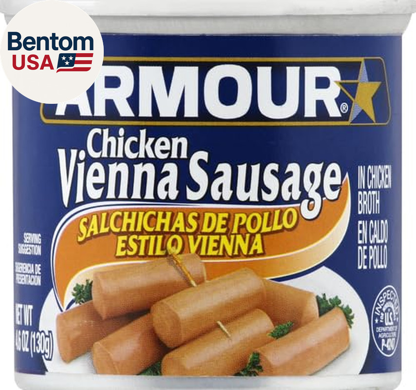 Star Chicken Vienna Sausage, Canned Sausage, 4.6 Oz