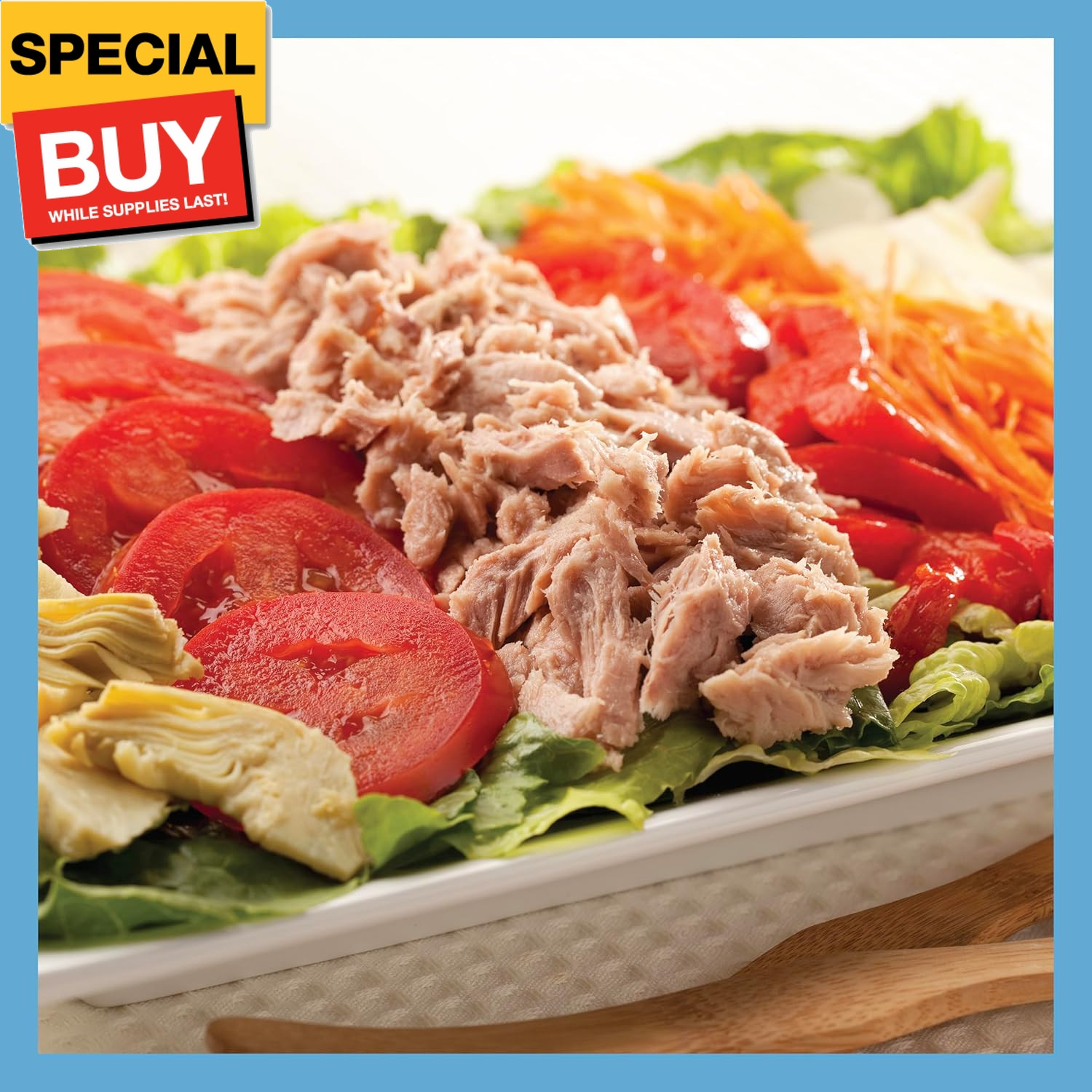 Chunk Light Tuna in Water, 5 oz (4 Pack) Canned Tuna Fish, Wild Caught, Gluten F