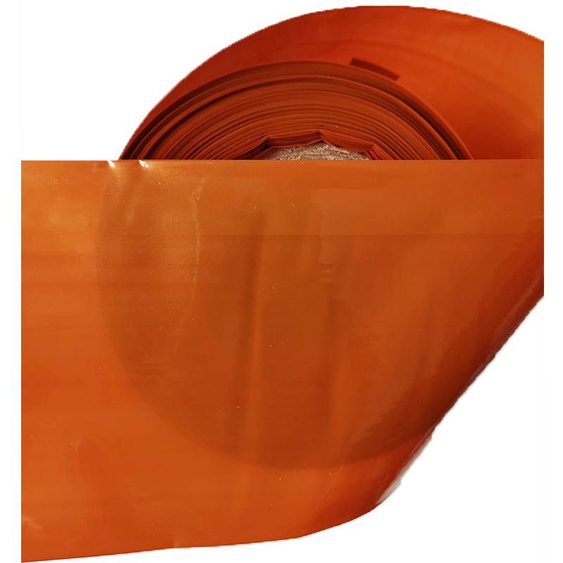 5/3/1Mx85mm Width Plastic Sausage Casings Brown for Salami Shell Maker Inedible