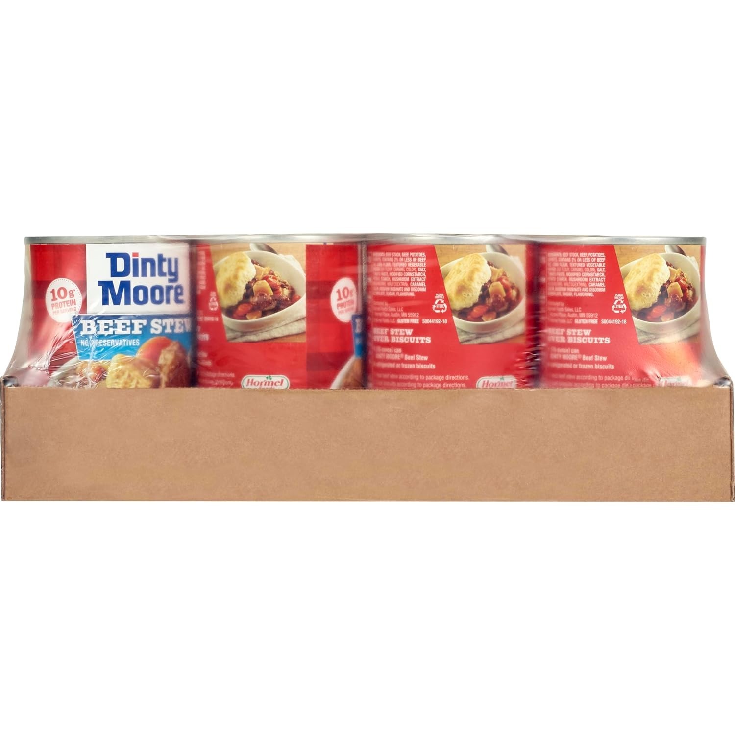 Ready-to-Eat Beef Stew 15oz – Gluten-Free, Protein-Packed Convenience, 8 Count