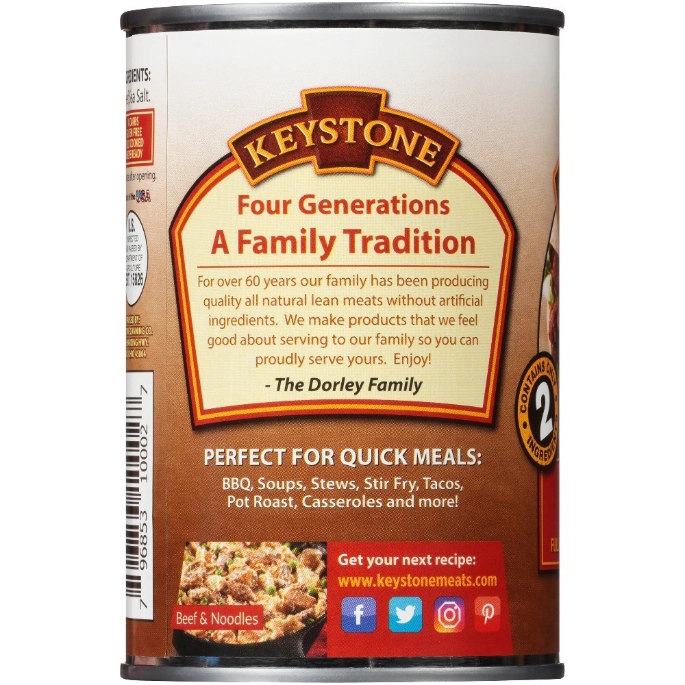 Premium All Natural Canned Beef in Juices 14.5 oz Net Weight