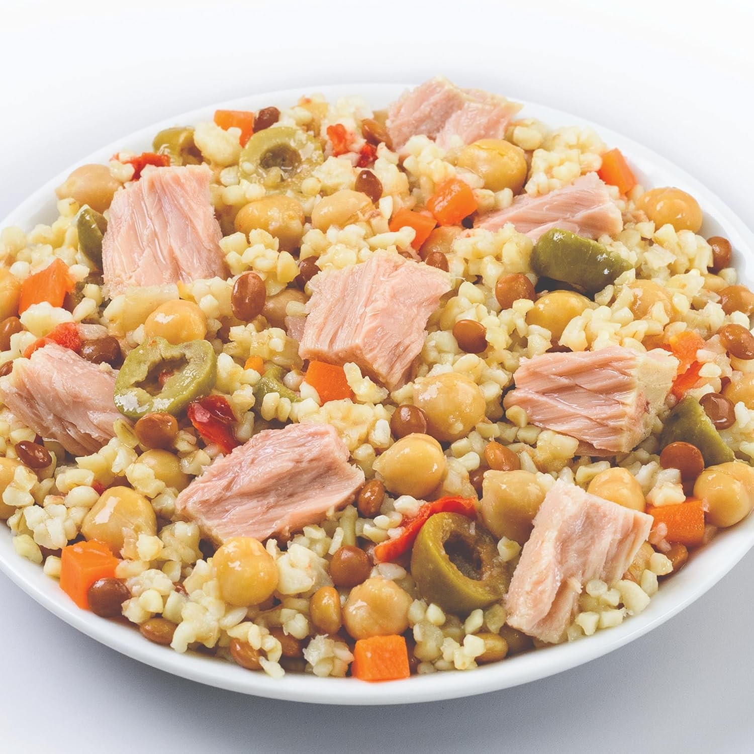 Genova Premium Tuna Mediterreanean Lentil & Grain Salad, 7.76 Ounce Bowls (Pack