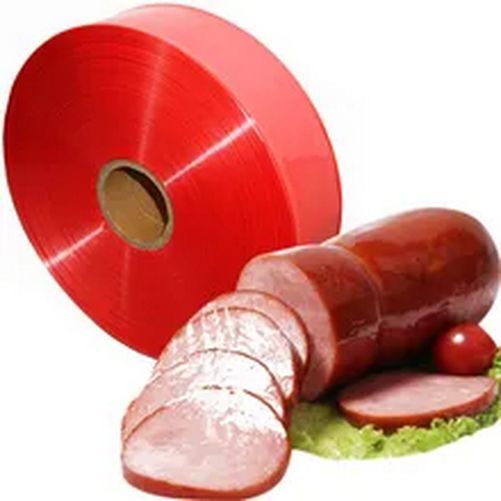 5/3/1Mx85mm Width Plastic Sausage Casings Brown for Salami Shell Maker Inedible