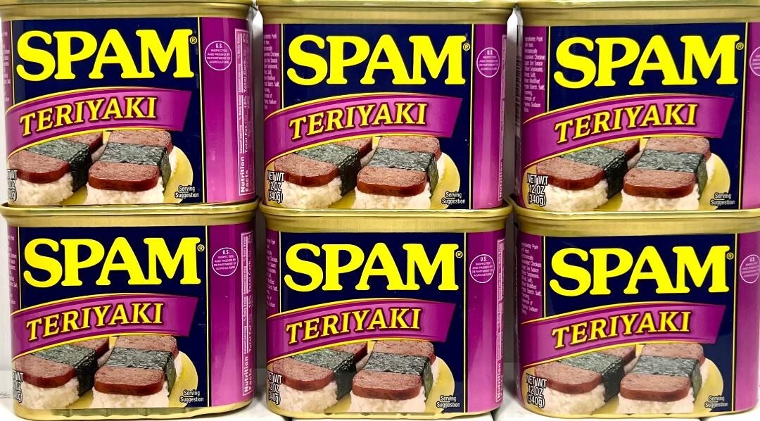 Spam Teriyaki Luncheon Meat 12 oz ( Pack of 6 )