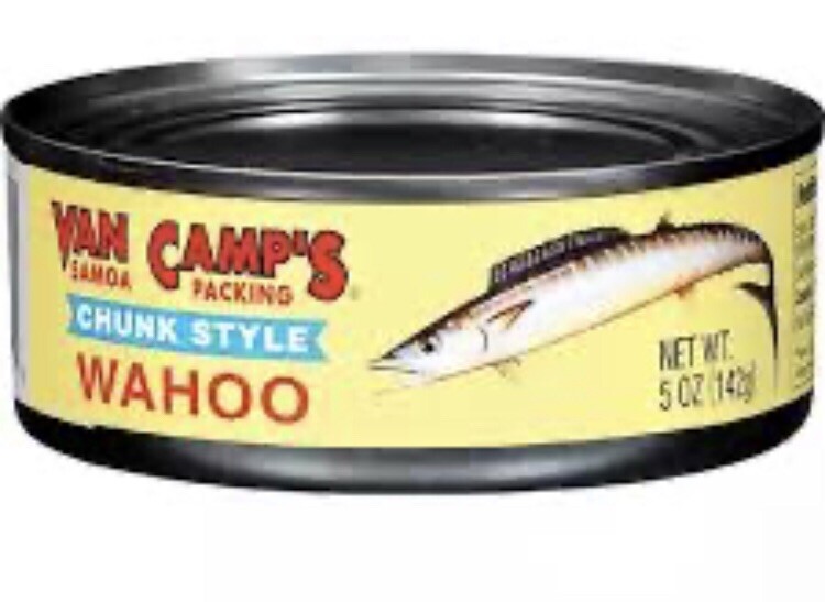 Van Camps Chunk Style Wahoo ONO One 5 Oz Can