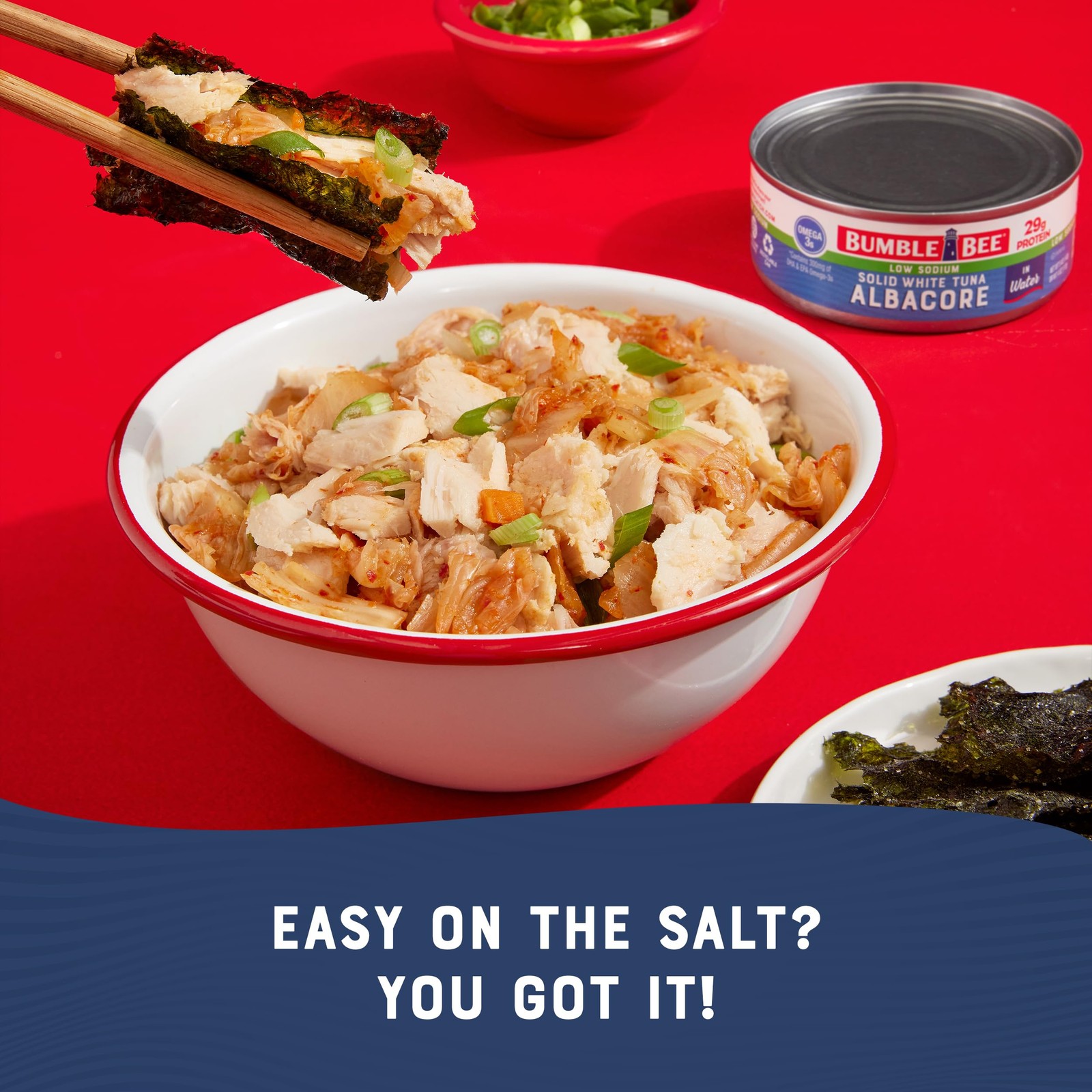 Bumble Bee Low Sodium Solid White Albacore Tuna in 5 Ounce (Pack of 12)