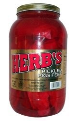 Herb’s Pickled Pigs Feet 68oz (4.25lb)