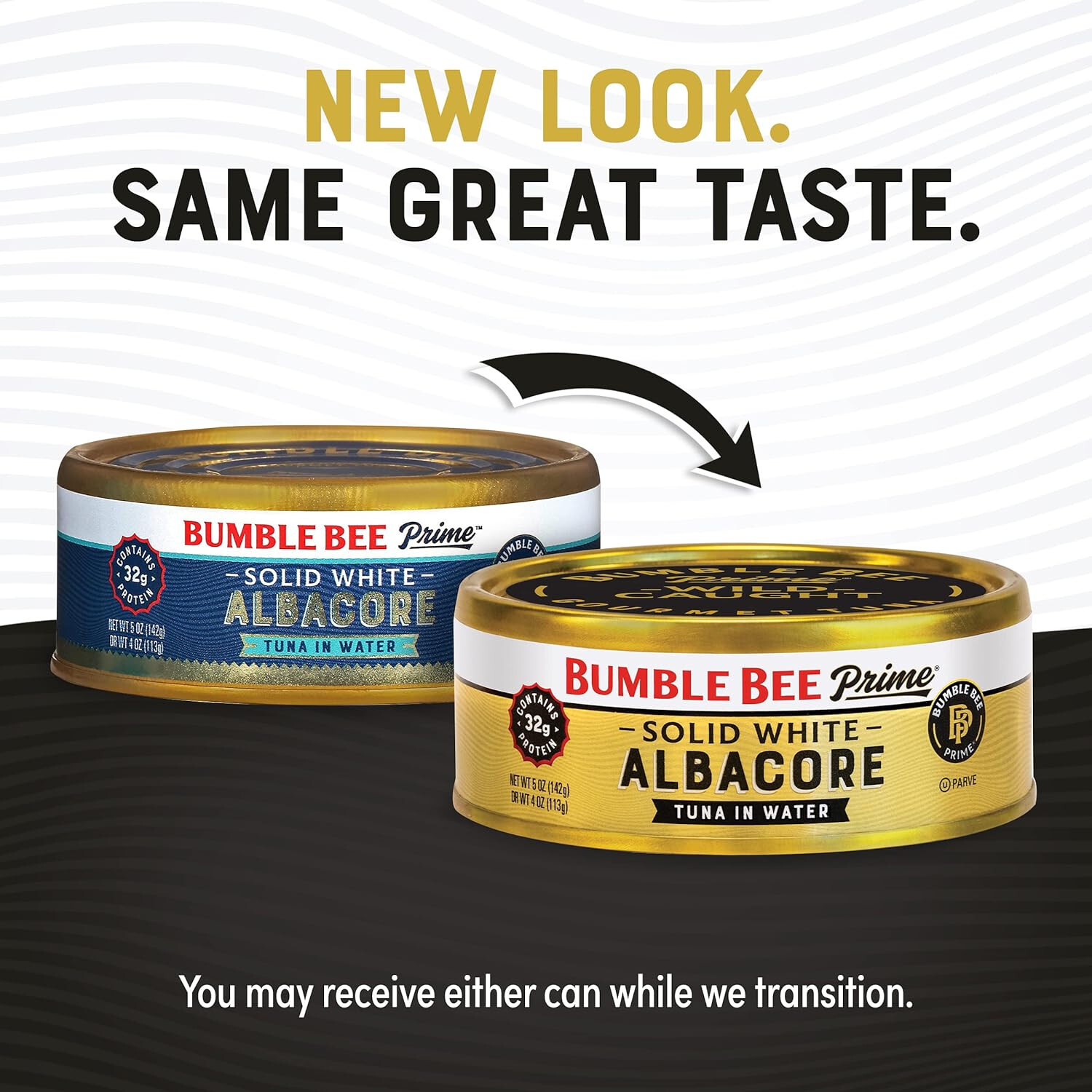 Bumble Bee Prime Solid White Albacore Tuna Low Sodium in Water 5 Oz, Pack of 4