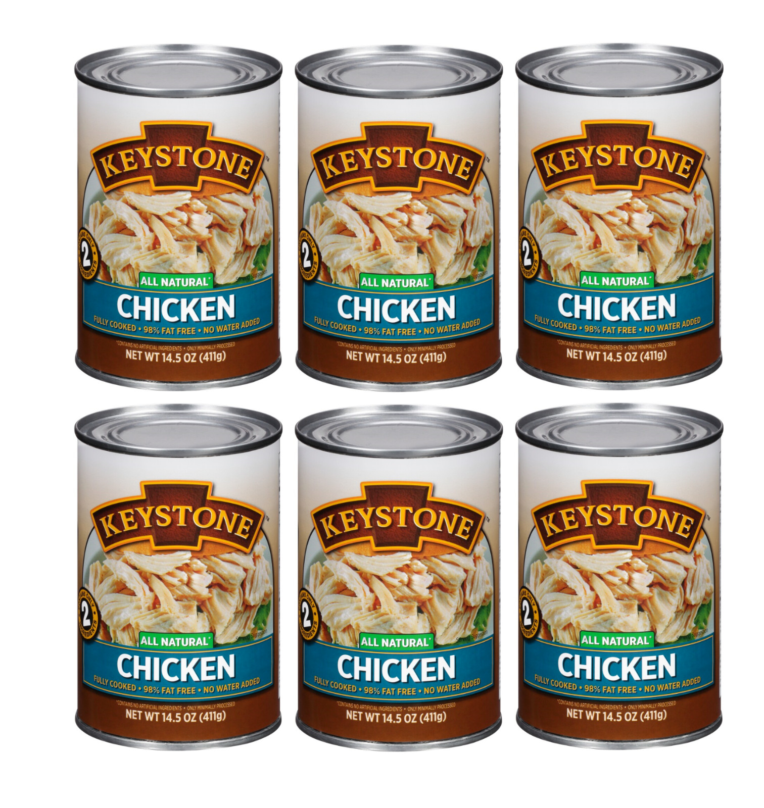 Keystone Meats All Natural Chicken ✅Fully Cooked 14.5 oz No Preservatives Food ✅