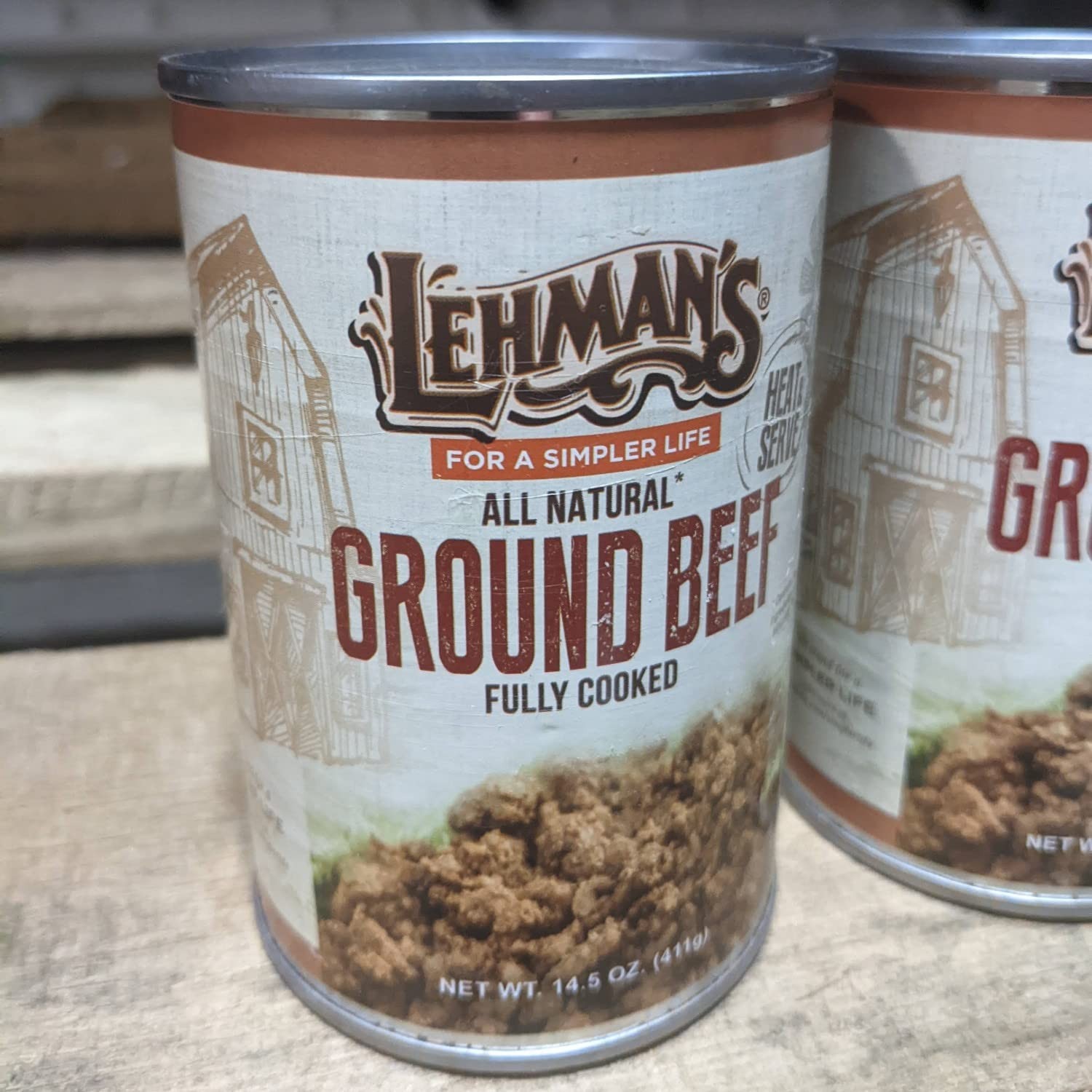 All Natural Canned Meat, USA Made Ready to Eat for Everyday, Camping or Emergenc
