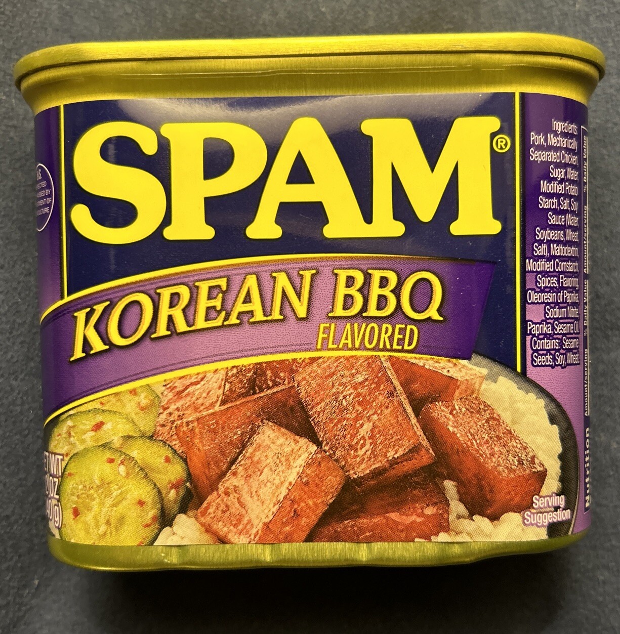 Hormel Foods SPAM Korean BBQ Flavored 2024 New Release