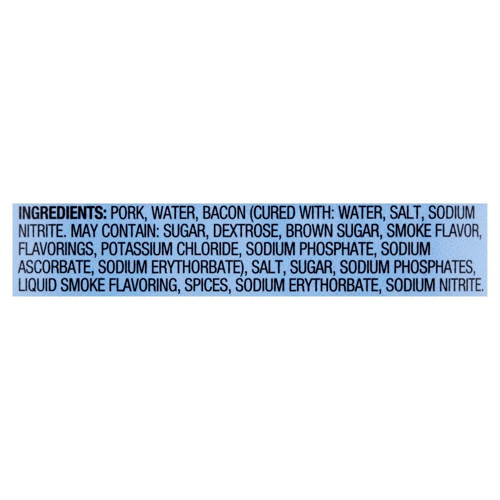 High Protein Bacon Luncheon Meat in 12 oz Can, Pack of 12