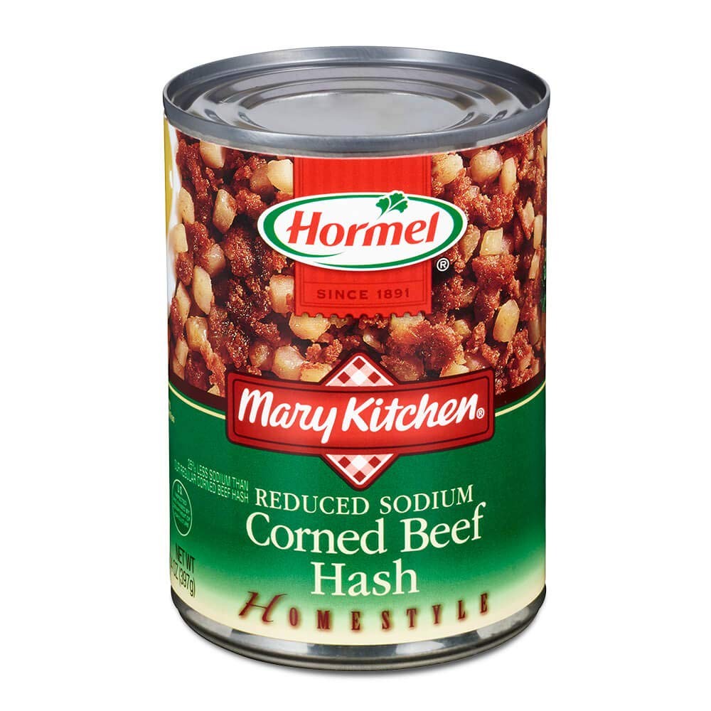 MARY KITCHEN Hash Reduced Sodium Corned Beef, 15 Ounce 14 (Pack of 12)