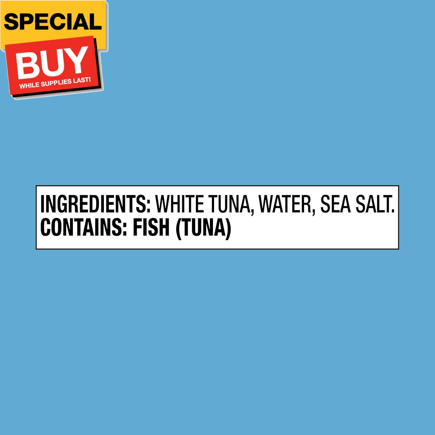 Selects Solid Light Tuna in Water Can, Tuna in Water , 4.5 Ounce (Pack of 12)