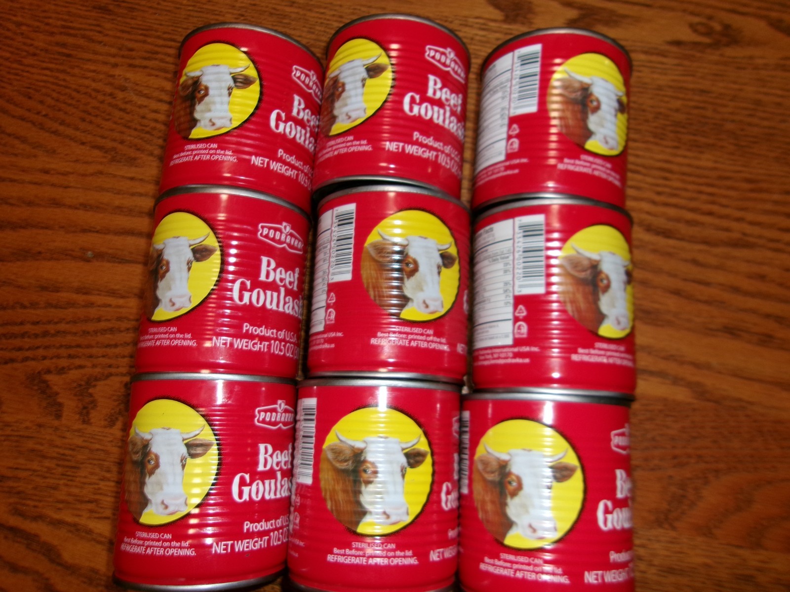 12 cans – Beef Goulash Podravka 10.5oz per can exp 11/26
