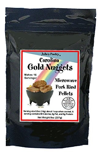 Microwave Pork Rinds 8 ounce bag Keto and Paleo Friendly