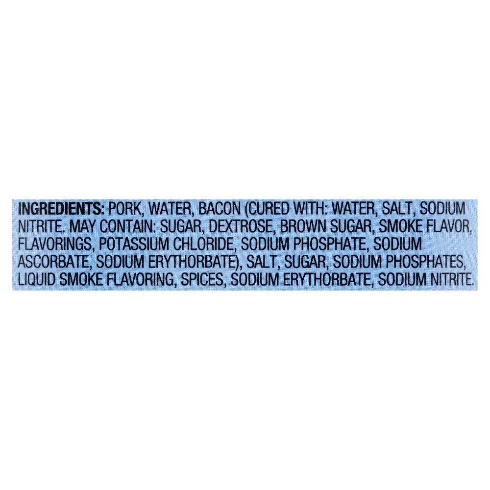 Canned Bacon Luncheon Meat High Protein 12 oz Pack of 12