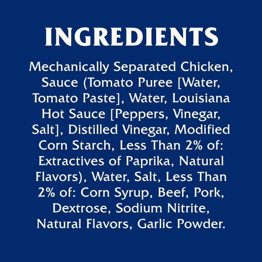 Hot & Spicy Vienna Sausage Canned Meat 12g Protein Per Serving 4.6 oz Can Pack