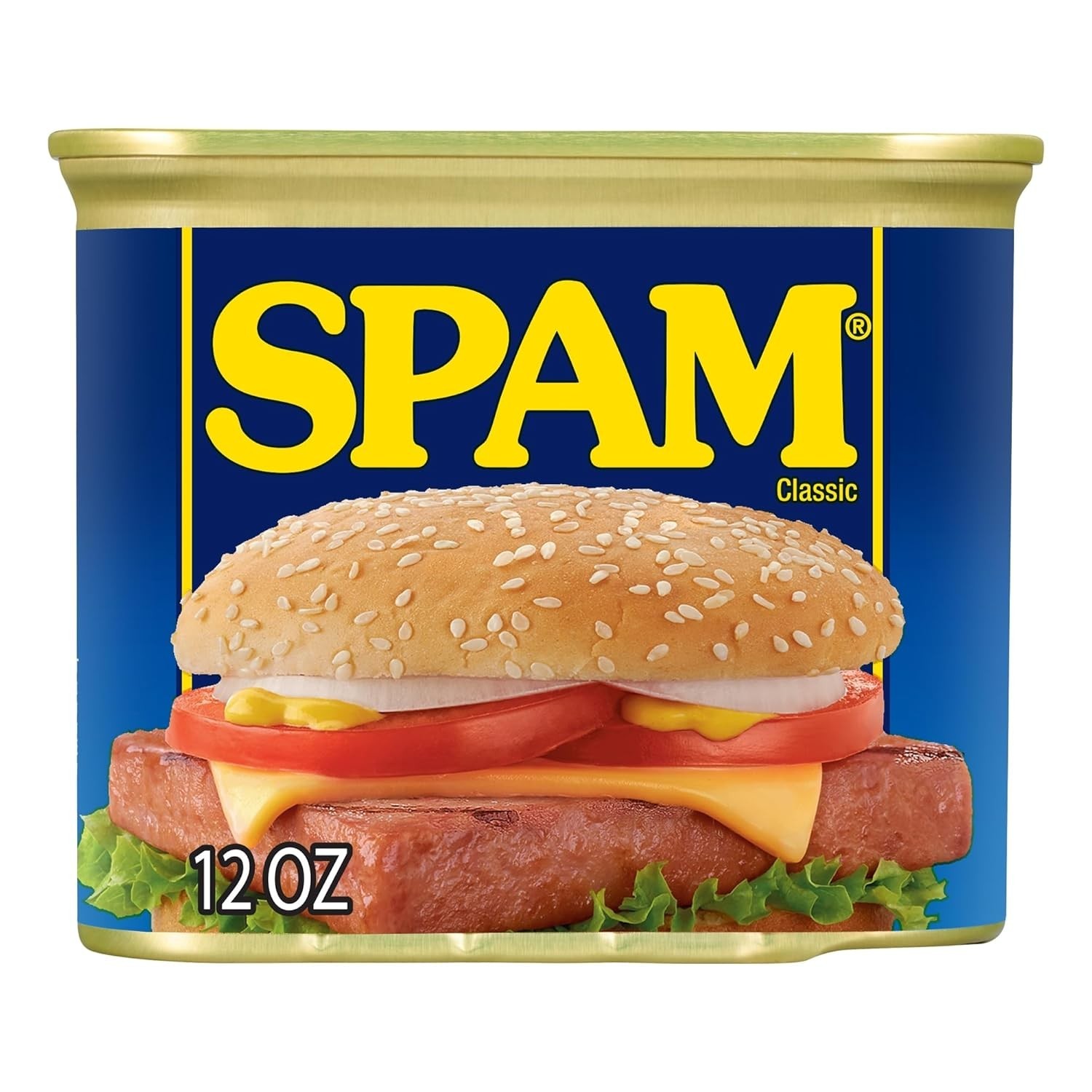 Spam Classic Canned Meat 12 Oz Can Pack of 12