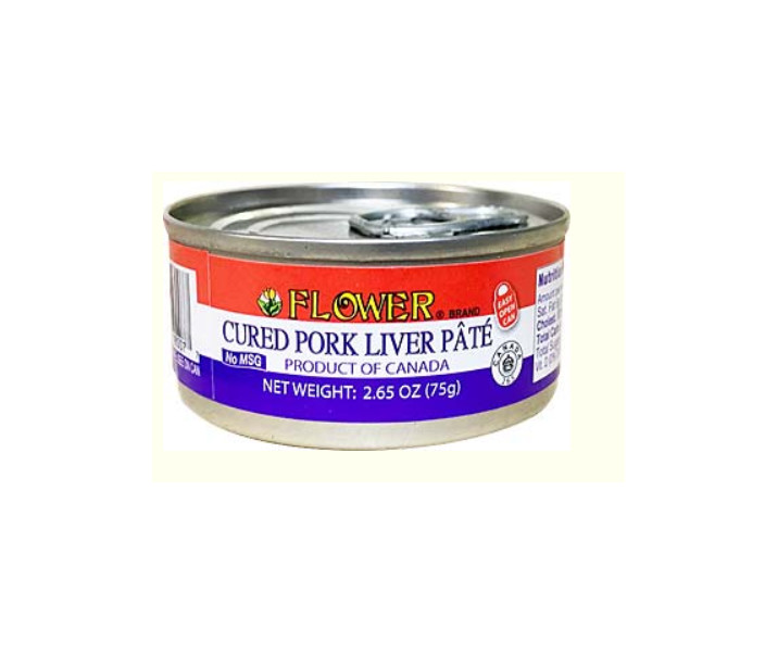 Flower Brand Cured Pork Liver Pâté 2.65 oz. & 4.58 oz