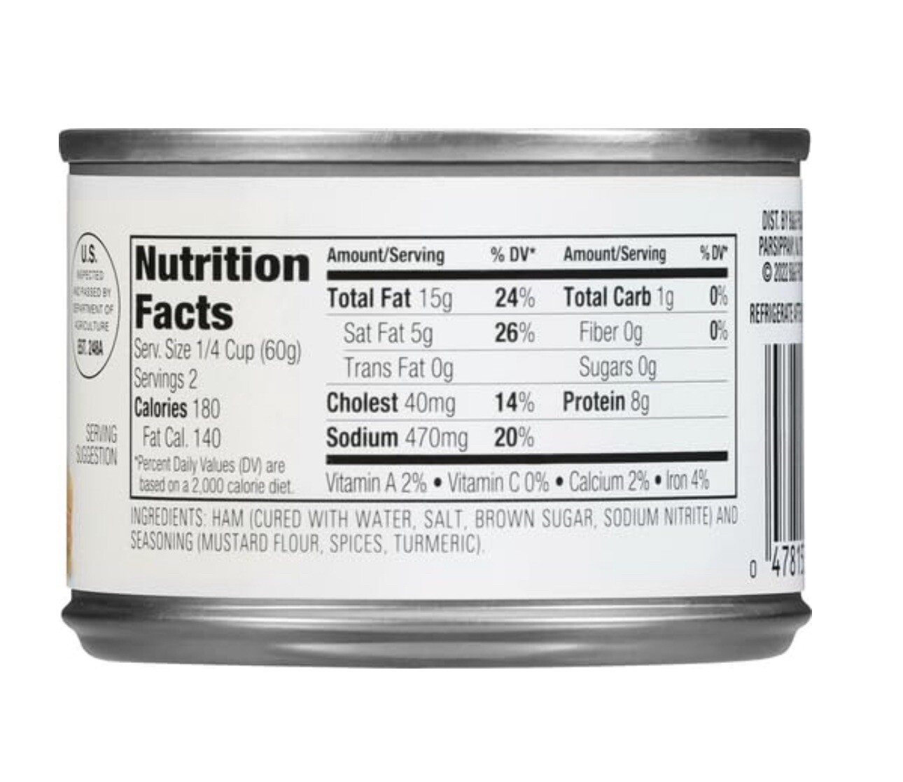 Underwood Deviled Ham 🥪 Spread, 4.25 Ounce (Pack of 8)