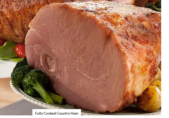 (2) 6.5 Pound – 8 Pound Fully Cooked Country Hams