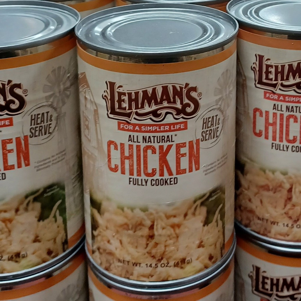 Lehman’s All Natural Canned Meat, USA Made Ready to Eat, 14.5 oz Can