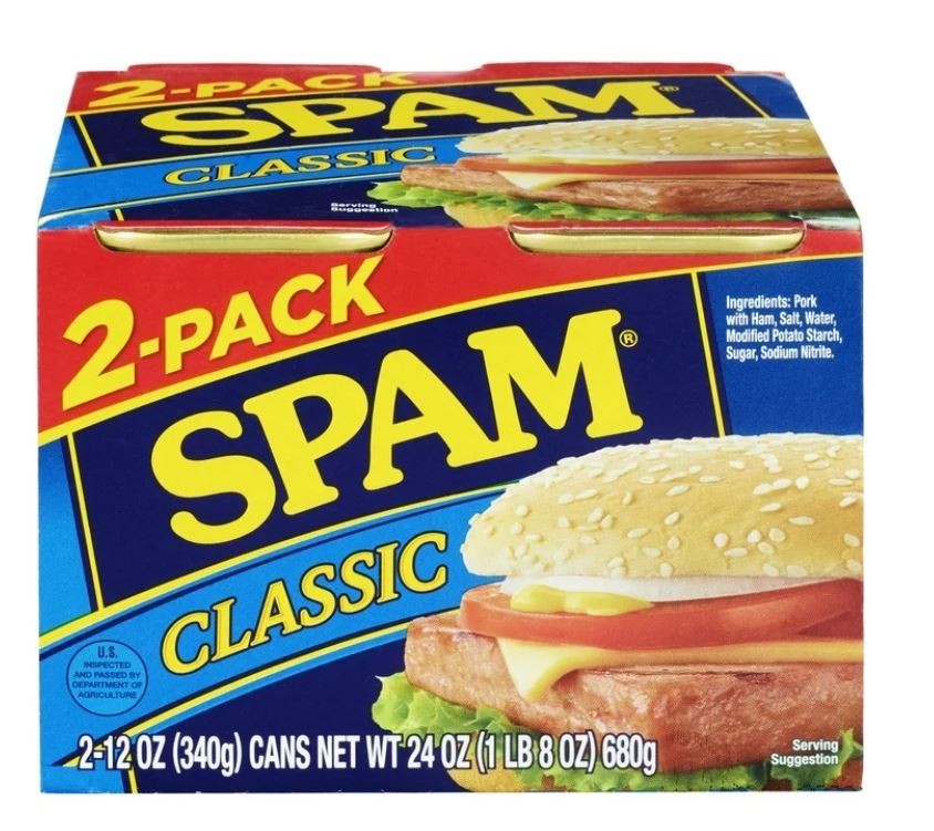 SPAM CLASSIC Twinpack Canned Meat 12 Oz Pack of 2
