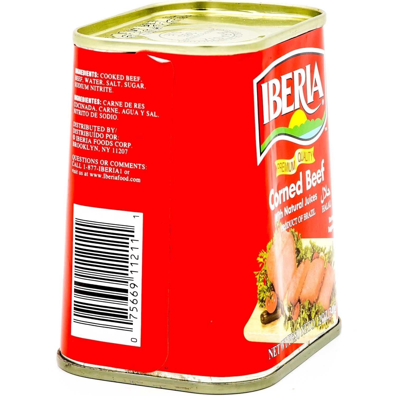 Corned Beef, 12 oz, Quality Corned Beef With Natural Juices, Halal Pack of 3