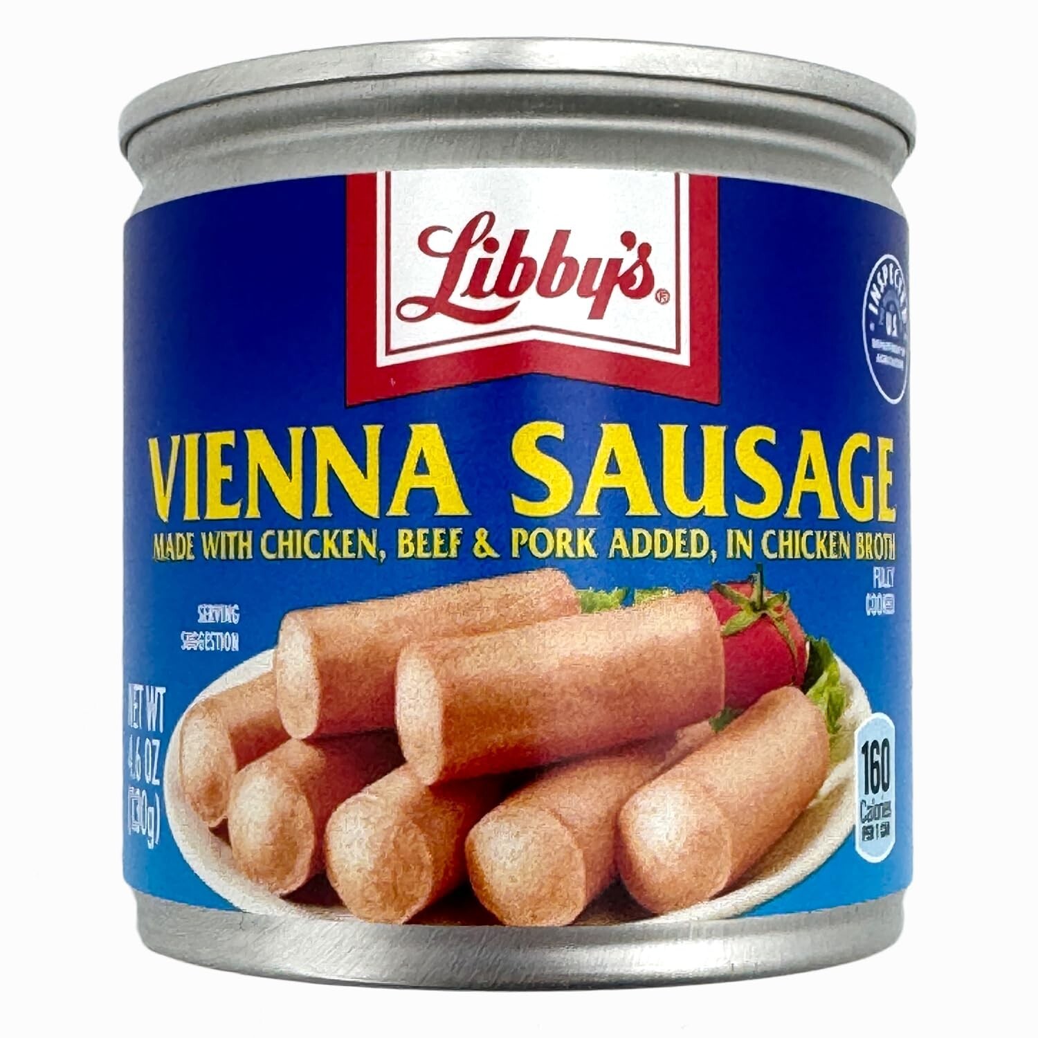 Delicious Vienna Sausages – 6 Cans, 4.6 oz Each – Ideal for Camping & Snacking