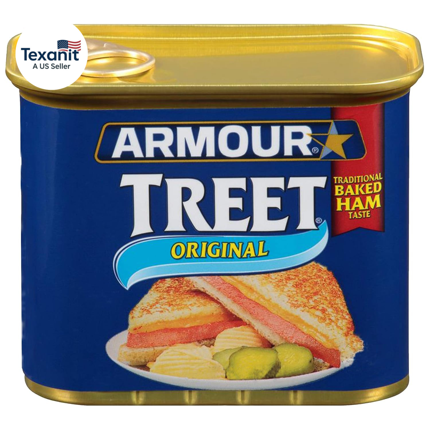 Star Treet Luncheon Loaf, Canned Meat, 12 OZ (Pack of 12)