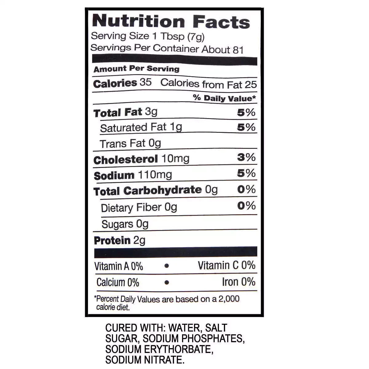 Kirkland Signature Crumbled Bacon Bits 100% real bacon Naturally smoked, 20 oz