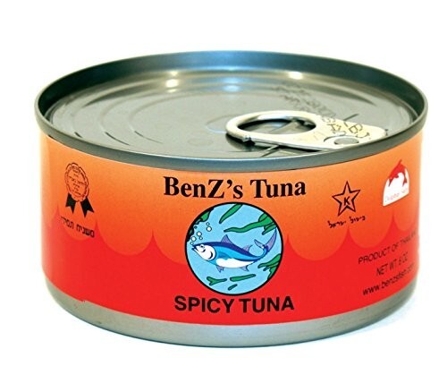 Benz’s Spicy Tuna, 6 oz Easy Open Pull-Top Lids, Kosher Pack Of 24