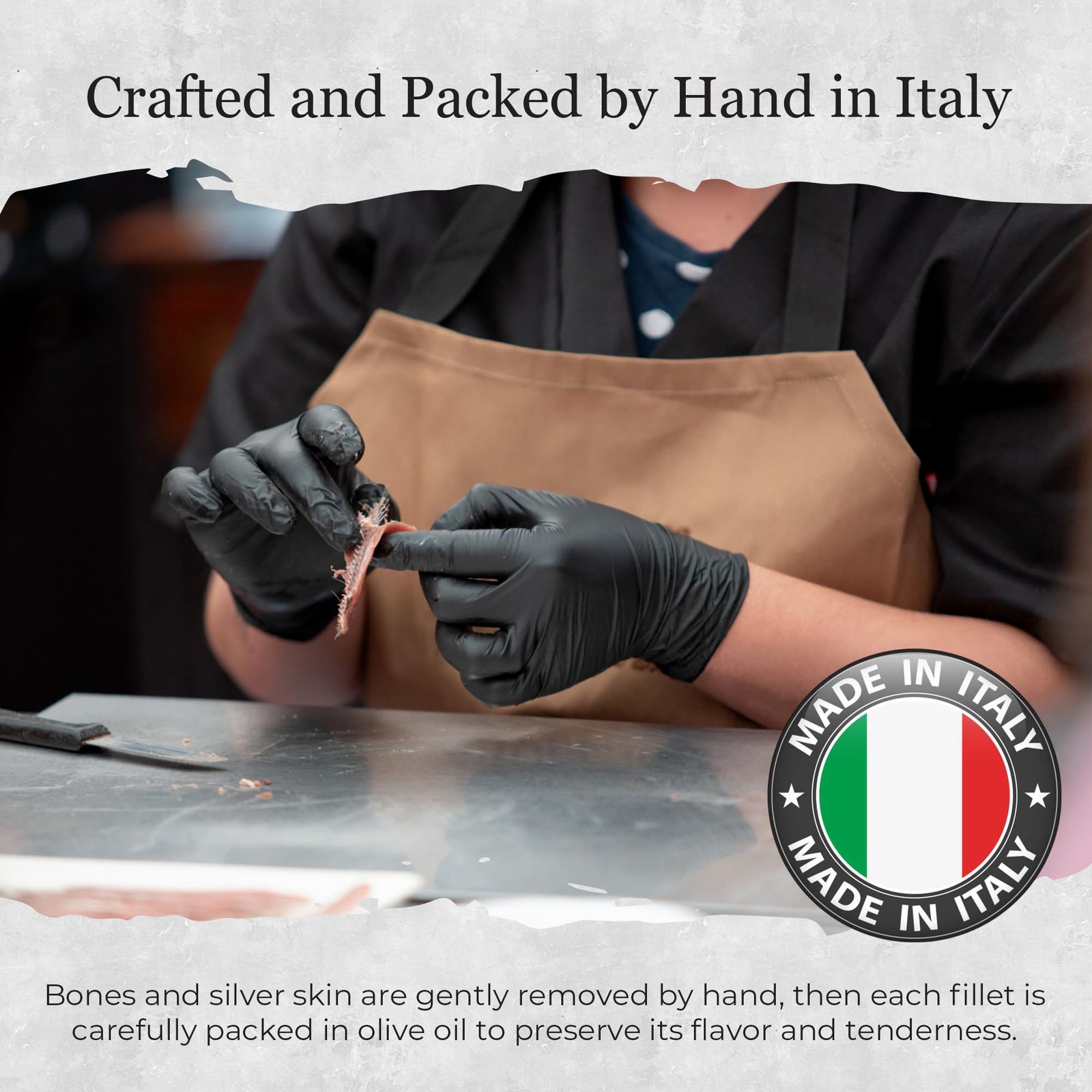 Anchovy Fillets in Olive Oil 5.6 oz – Imported Italian HandPacked Anchovies, …