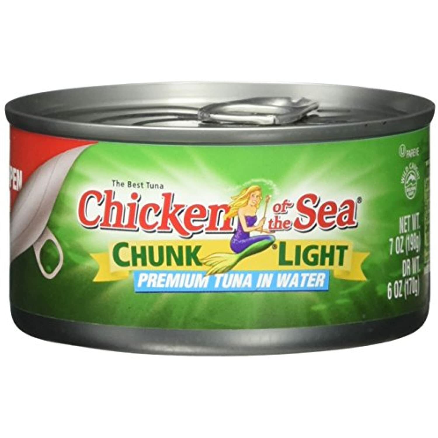 Chicken of the Sea Tuna Chunk Light – 7 Ounces – 12 ct