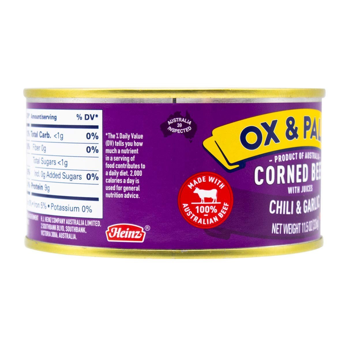 Corned Beef Flavored, Chili & Garlic, 11.5 Ounce