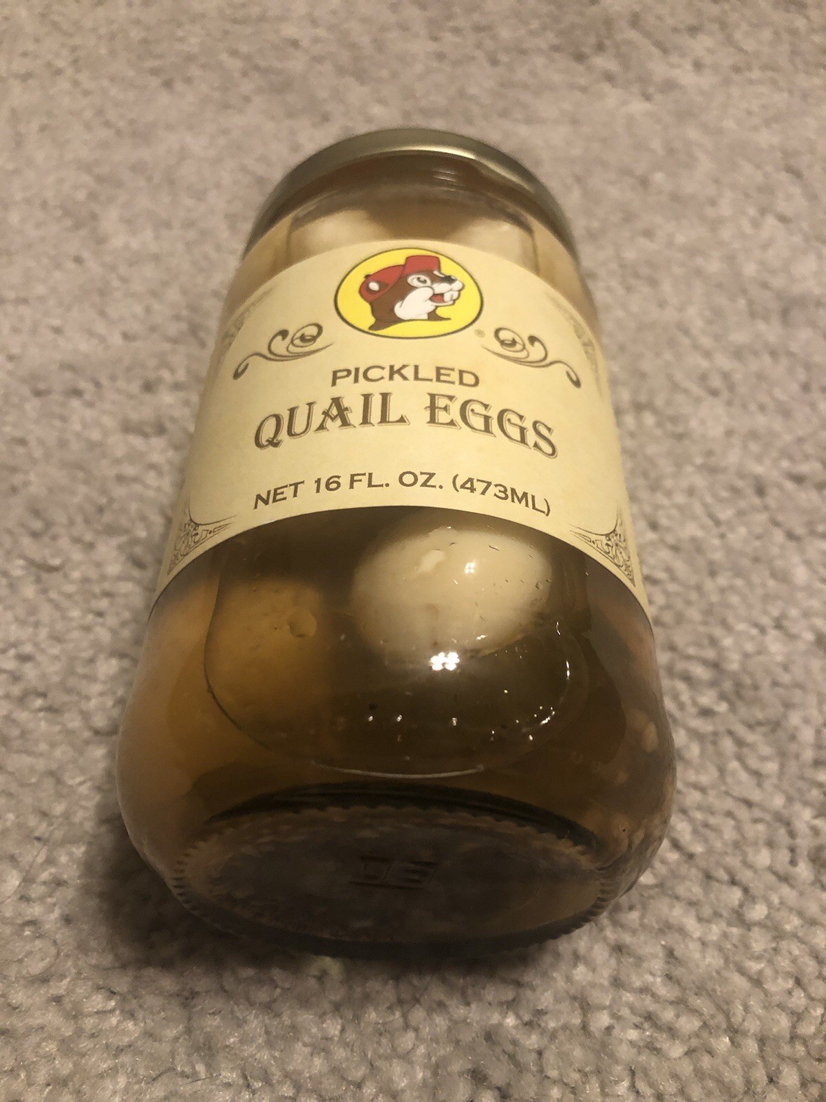 Bucc-ees Pickled Quail Eggs 16 FL. OZ (473ML)