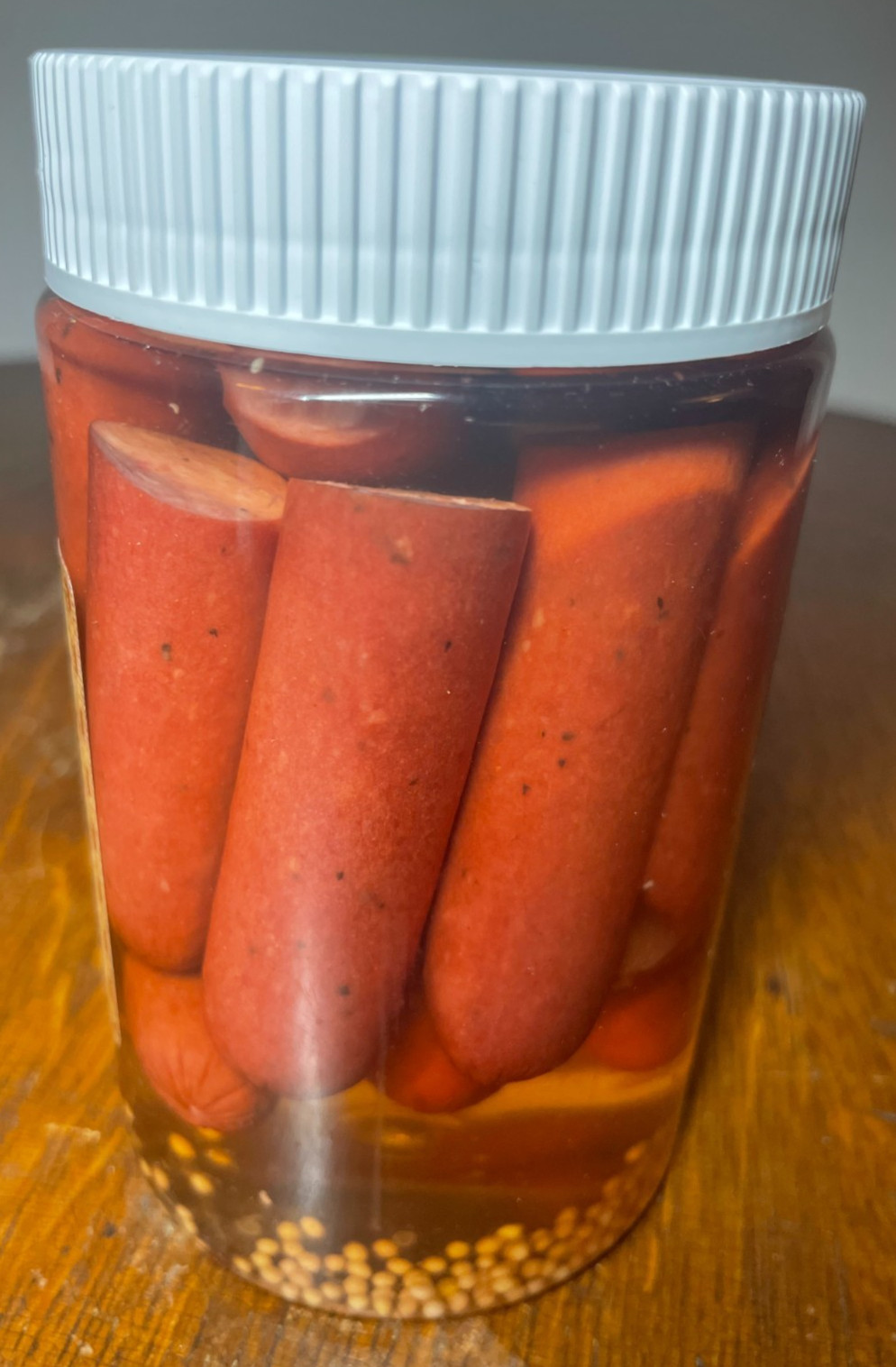 The Dutch Kettle Pickled Jalepeno Eggs & Red Hot Smoked Polish Sausage | 2-Pack