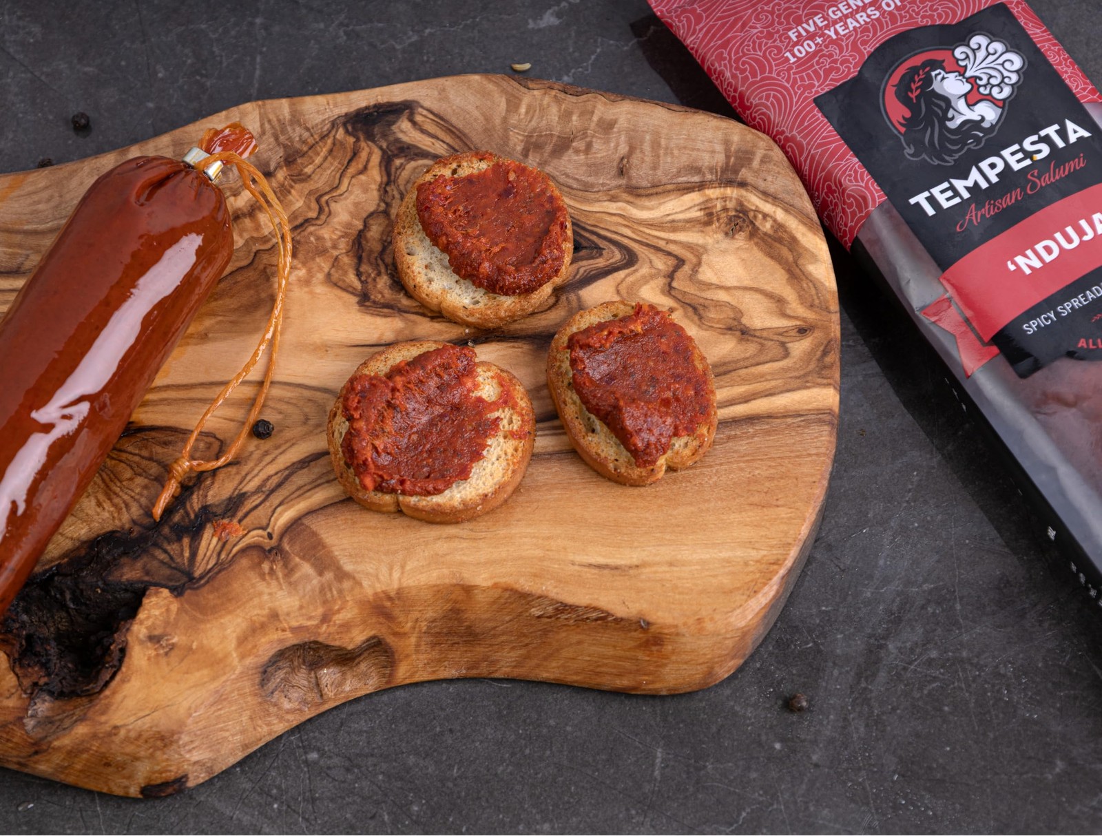 ‘Nduja Spicy Spreadable Salami 4.5 oz