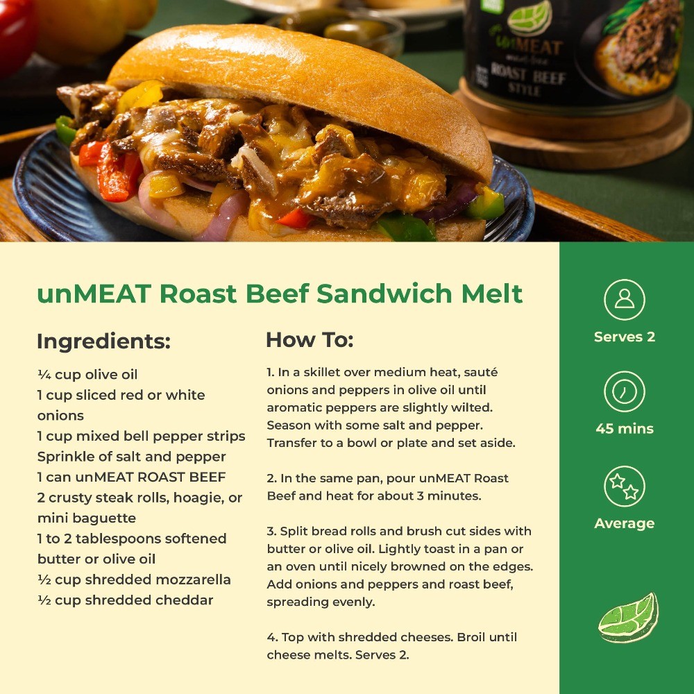 (2 pack) Roast Beef Style, 12.7 oz Can
