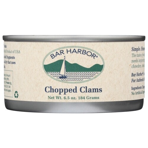 Clam Chopped 6.5 Oz(Case Of 12) By Bar Harbor