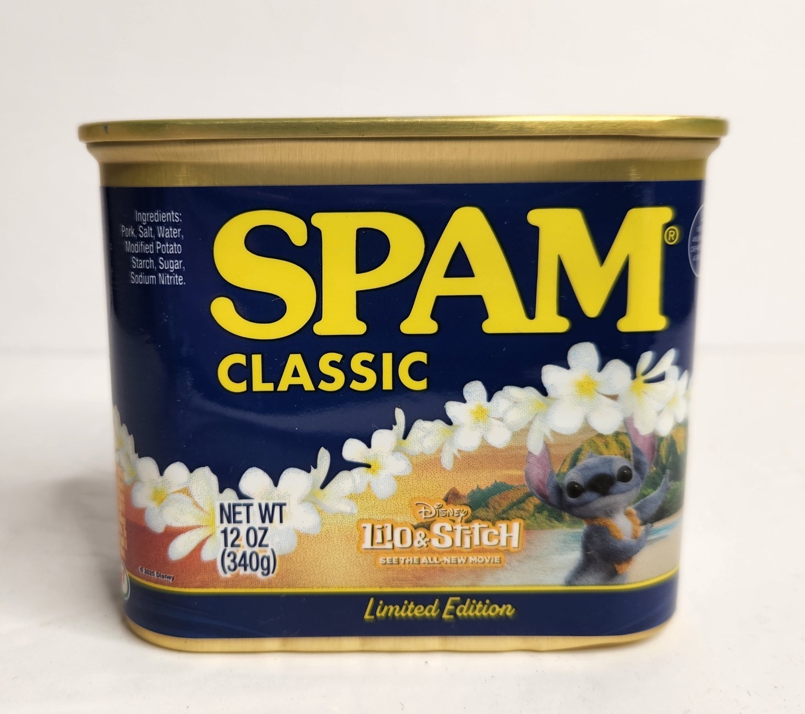 Lilo & Stitch SPAM Classic Limited Edition Stitch Can 12oz