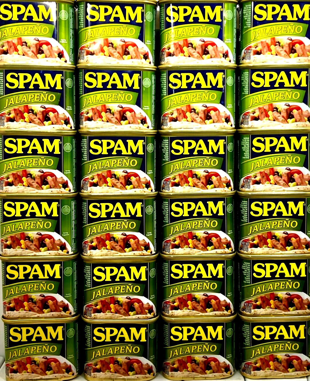 Spam Jalapeno Luncheon Meat 12 oz ( Pack of 24 )