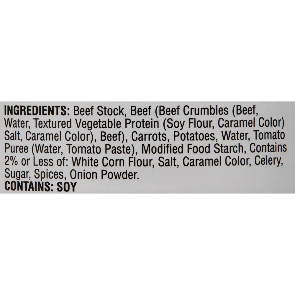 (4-pack) Thick Beef Stew, 20-ounce cans – Ready to eat after heating