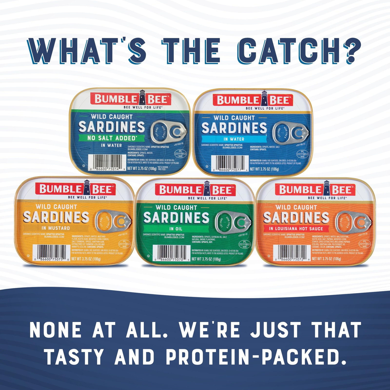 Sardines in Mustard Sauce, 3.75 oz Tin (Pack of 12) – Wild Caught, Gluten Fre…
