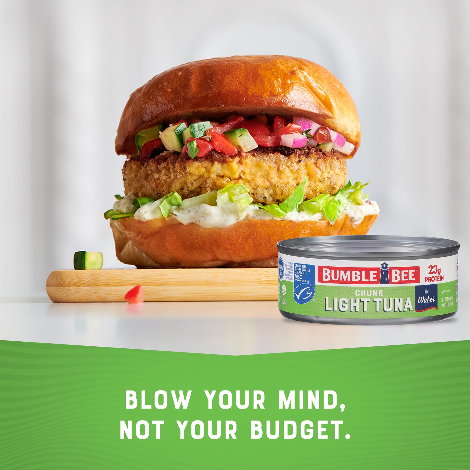Chunk Light Tuna In Water Wild Caught Skipjack Tuna 5 oz Cans Pack of 24 MSC