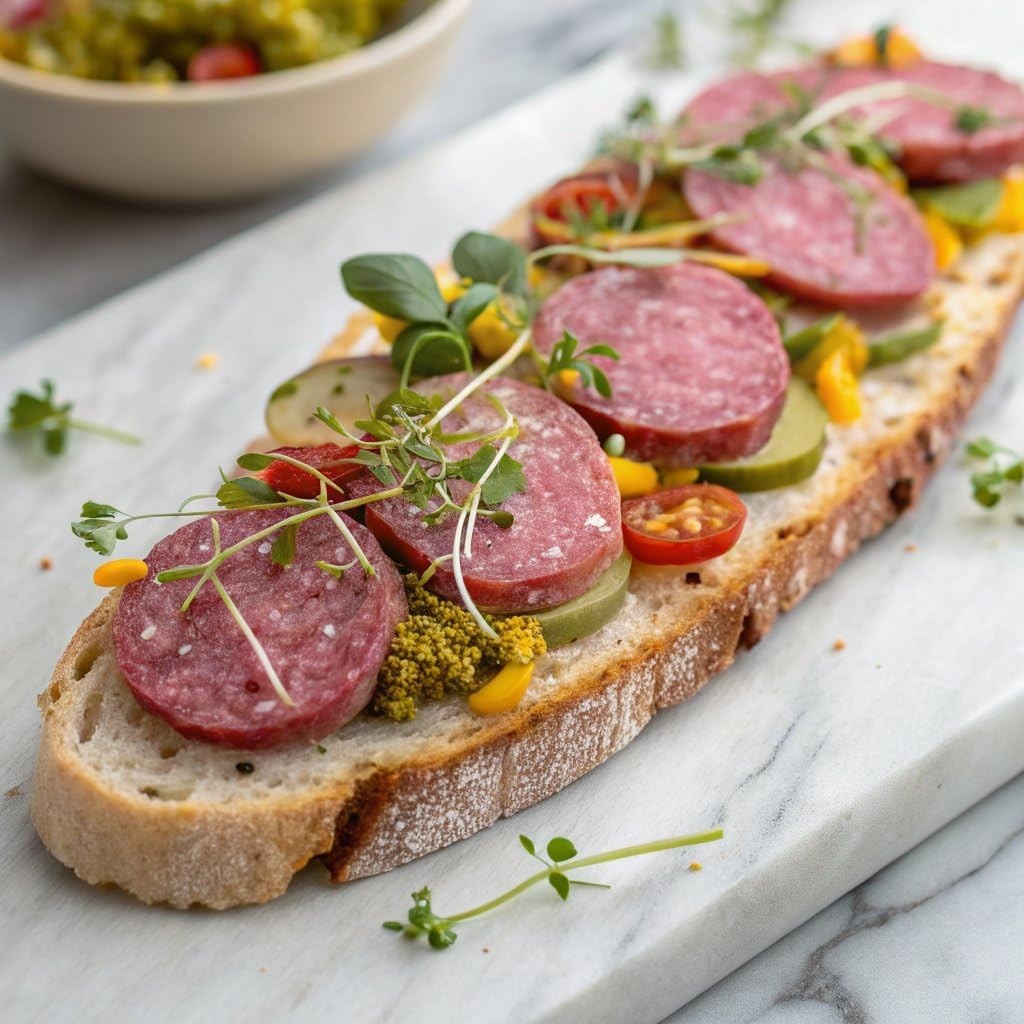 Natural Hardwood Smoked Summer Sausage | 8 Ounce, Flavor, Low Carb