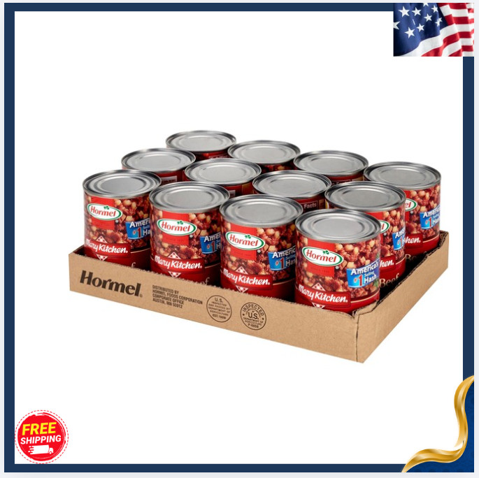 New 12 Pack 14oz Corned Beef Hash Canned Beef Hash 14oz Cans